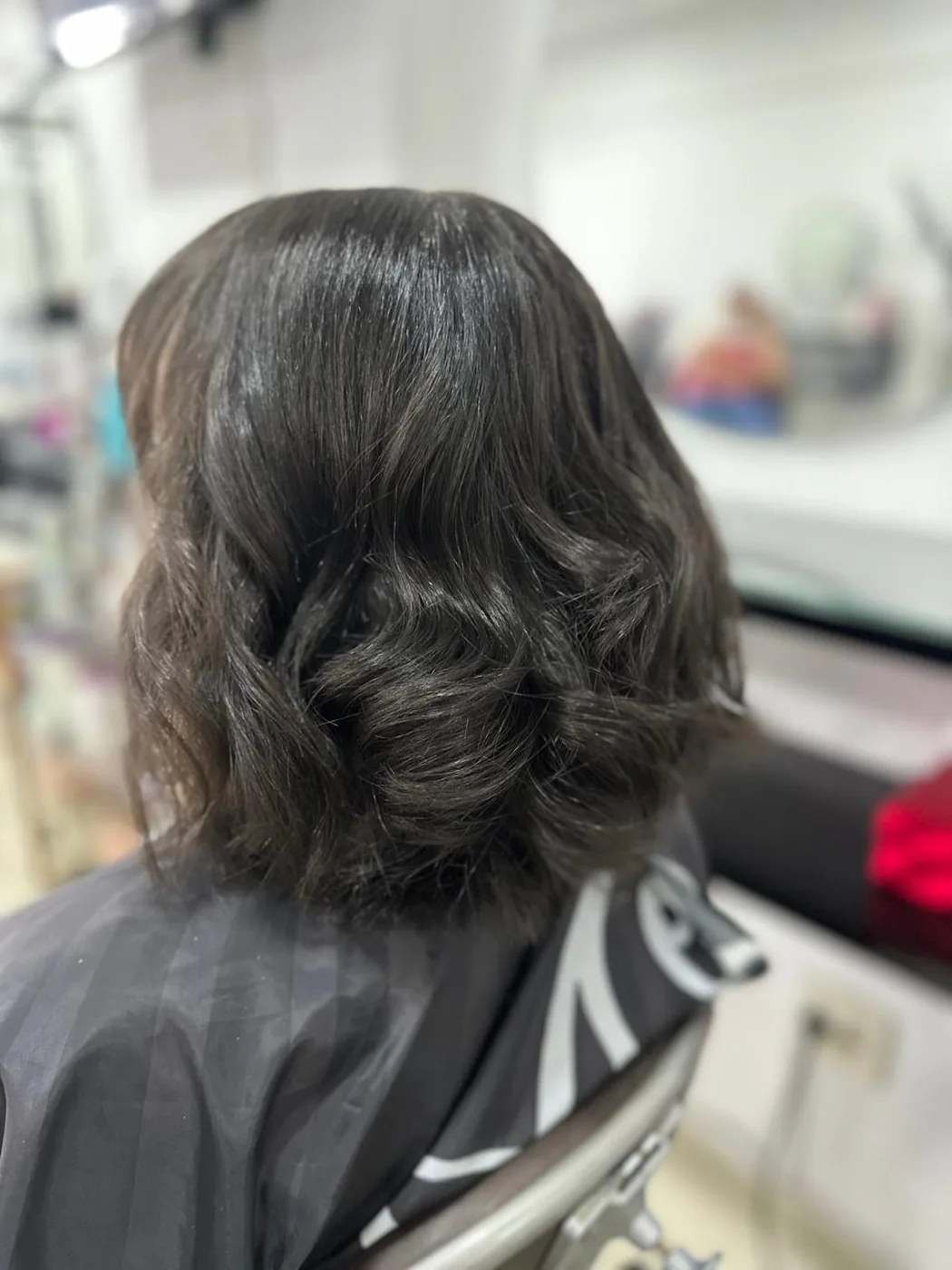 Depois do corte de cabelo